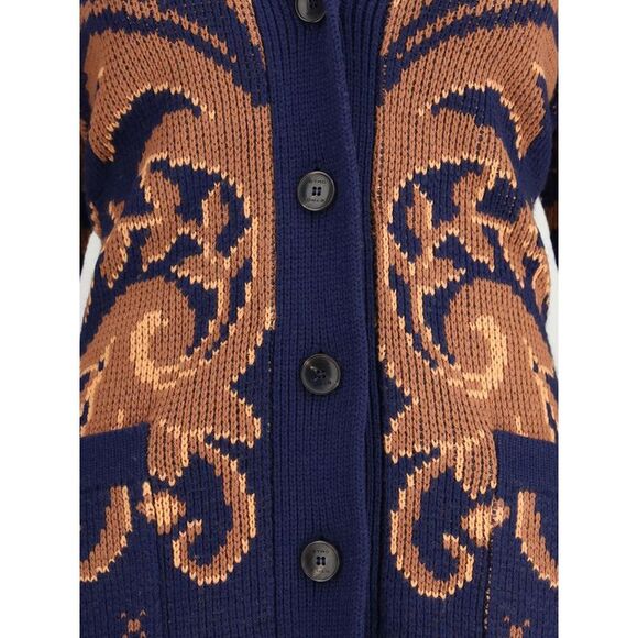 Etro Multicolor Wool Women's Cardigan - Picture 3 of 3